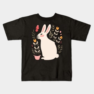 Rabbit art Kids T-Shirt